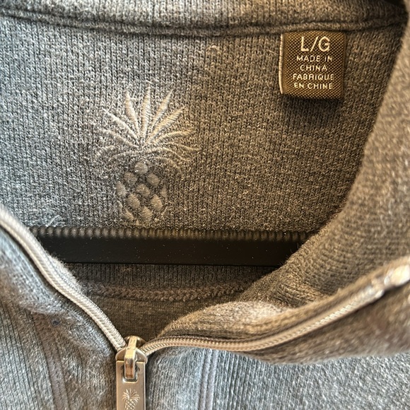 Tommy Bahama half Zip Pullover - Picture 2 of 6